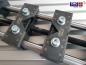 Preview: 80mm steel vise additional jaws with prism.